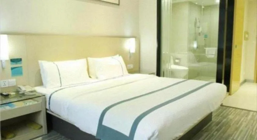 Bed in City Comfort Inn Liuzhou Ma'anshan Rongjun Road