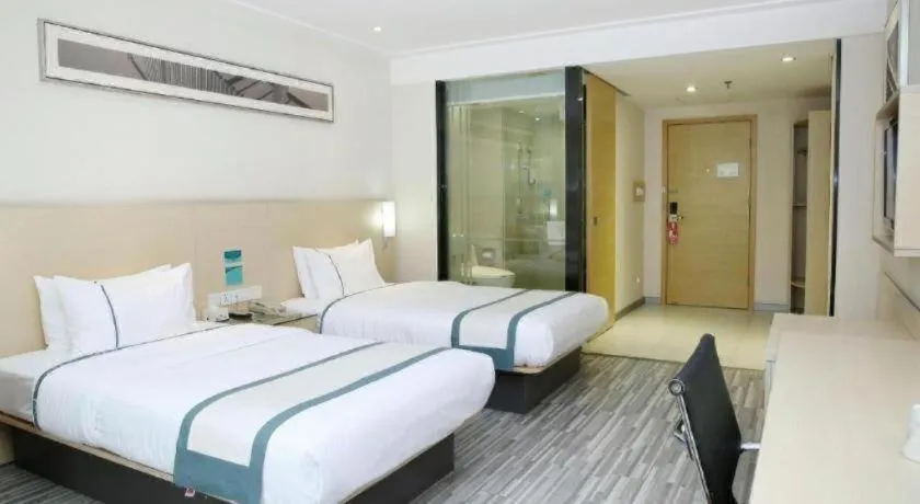 Bed in City Comfort Inn Liuzhou Ma'anshan Rongjun Road