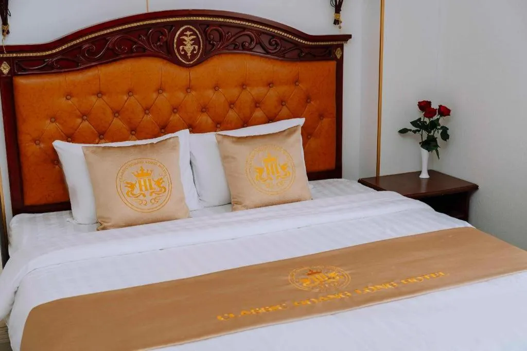 Bed in Hoang Long Hotel - Hai Phong City Center