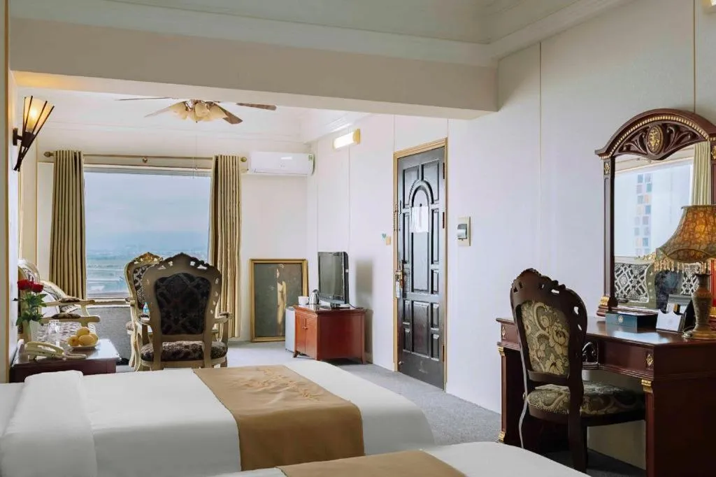 Bed in Hoang Long Hotel - Hai Phong City Center