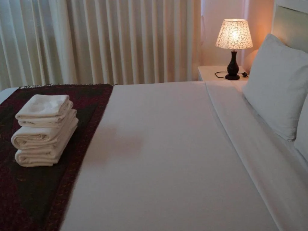 Bed in Seng Aroun Hotel