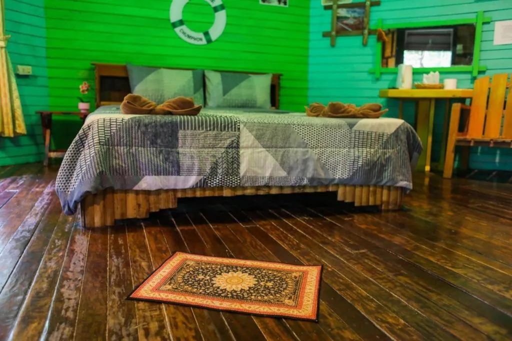 Bed in Tamsabai Resort