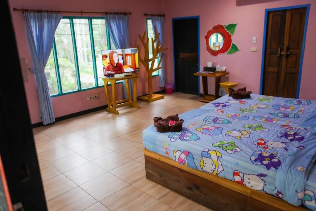 Bed in Tamsabai Resort