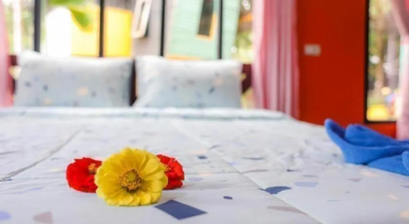 Bed in Tamsabai Resort