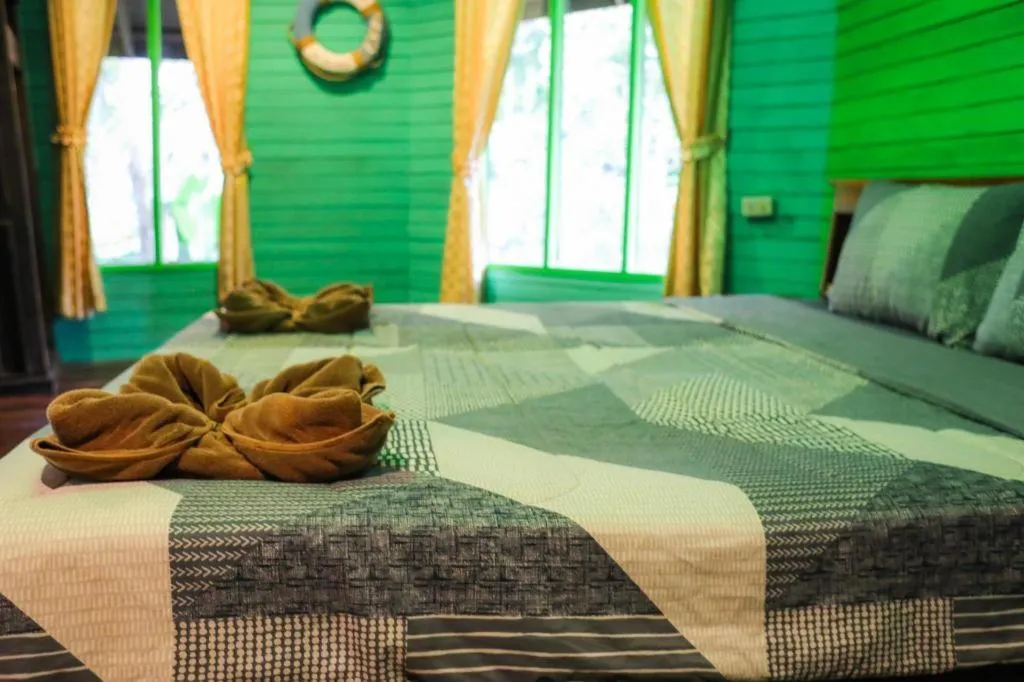 Bed in Tamsabai Resort