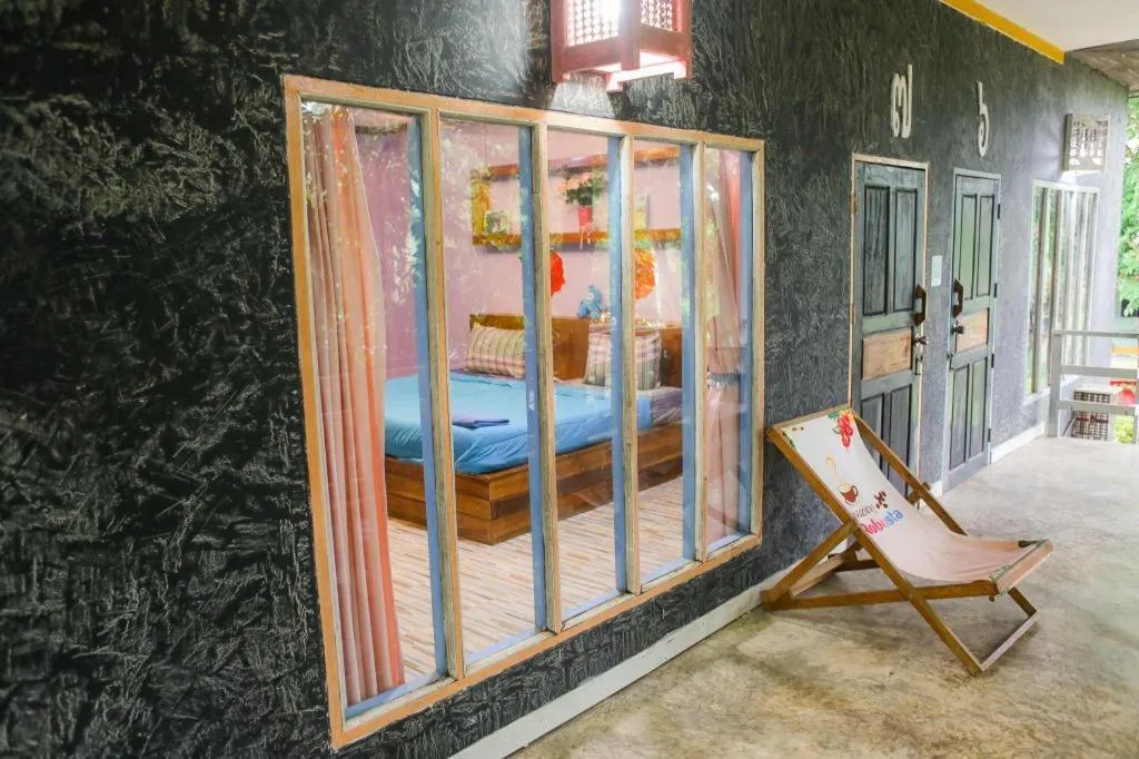 Bed in Tamsabai Resort