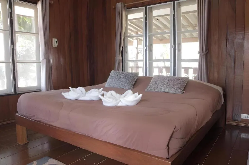 Bed in Mossview Resort