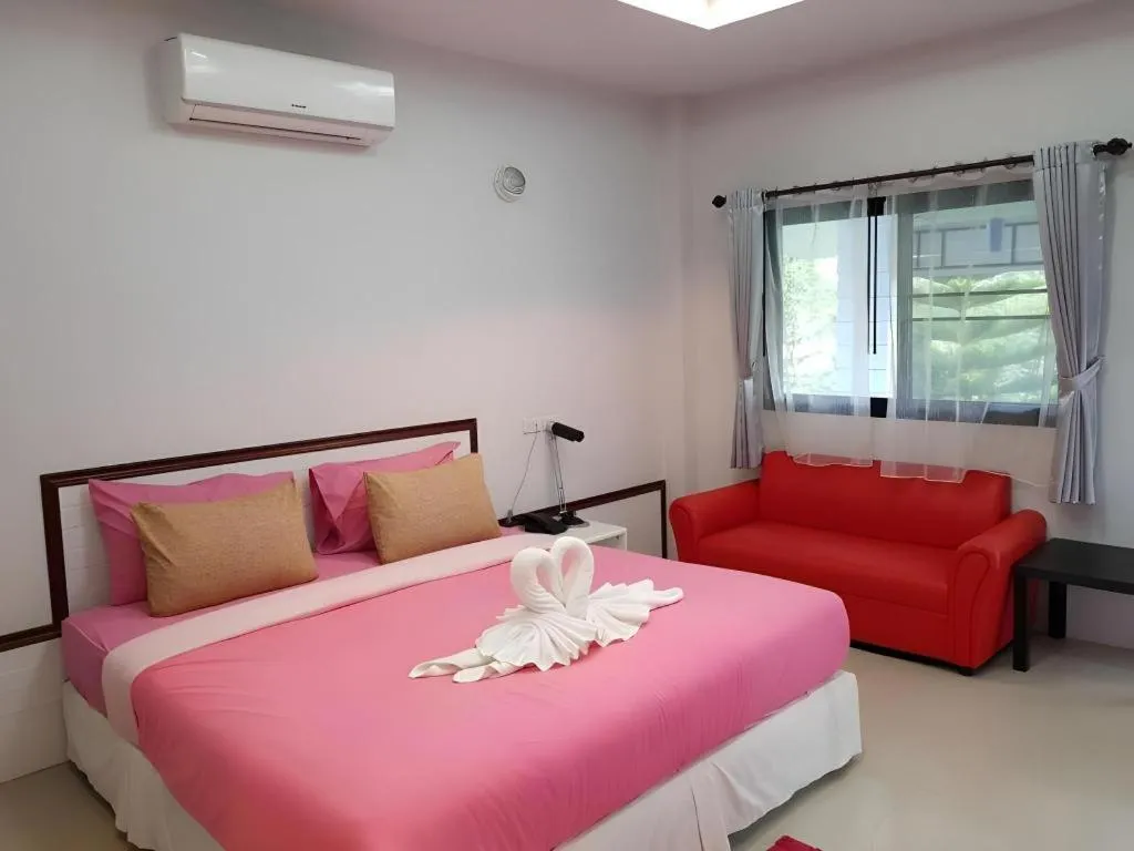 Bed in Mossview Resort