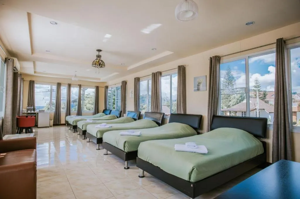 Bed in Mossview Resort