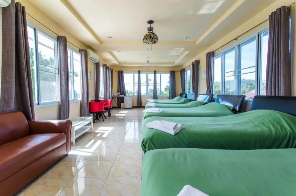 Bed in Mossview Resort