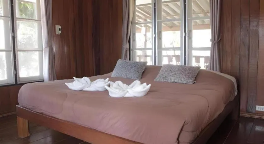 Bed in Mossview Resort