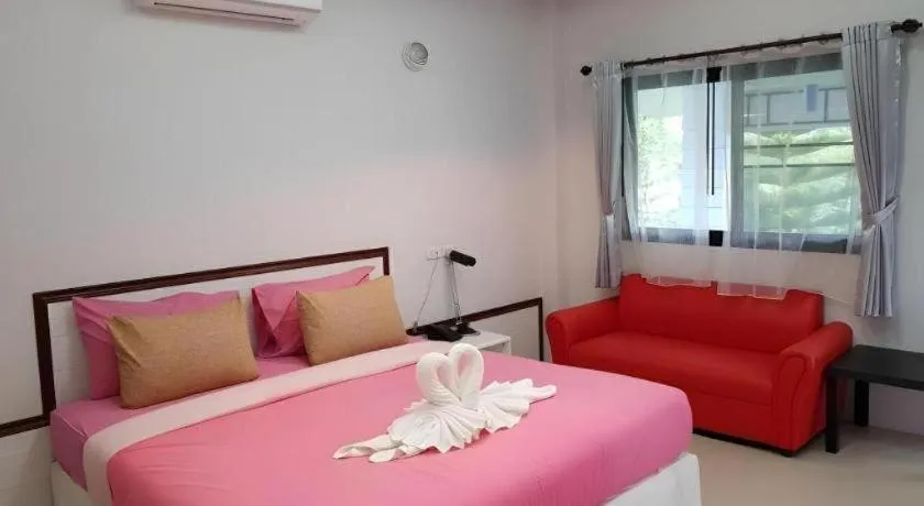 Bed in Mossview Resort