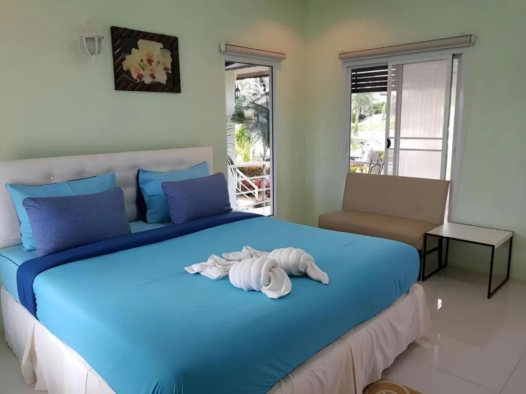 Bed in Mossview Resort