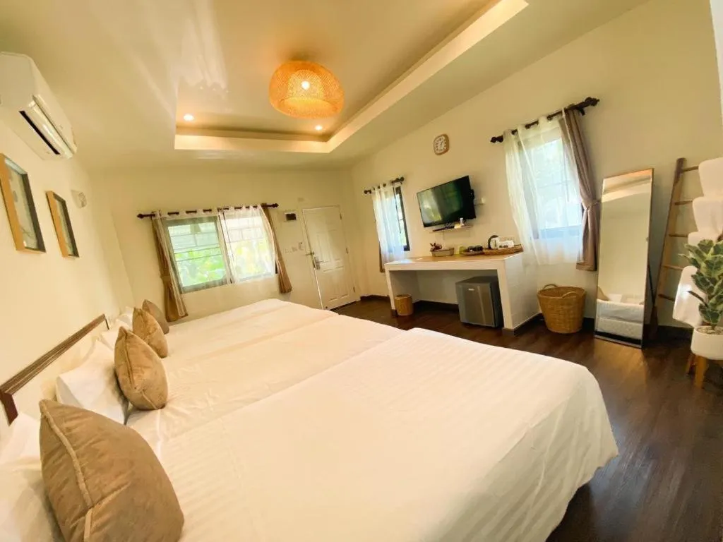 Bed in Mossview Resort