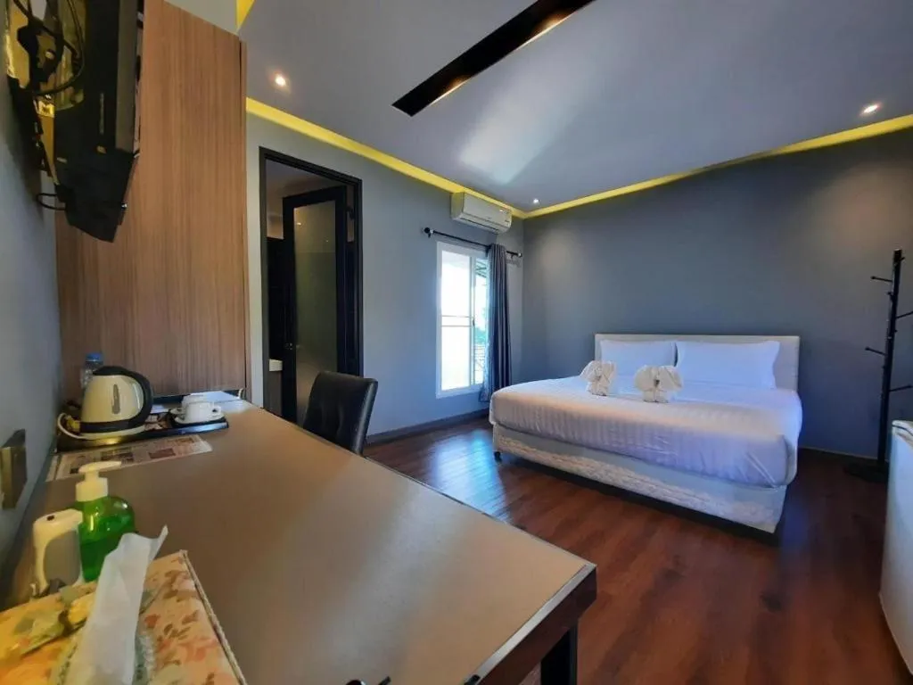 Bed in Mossview Resort