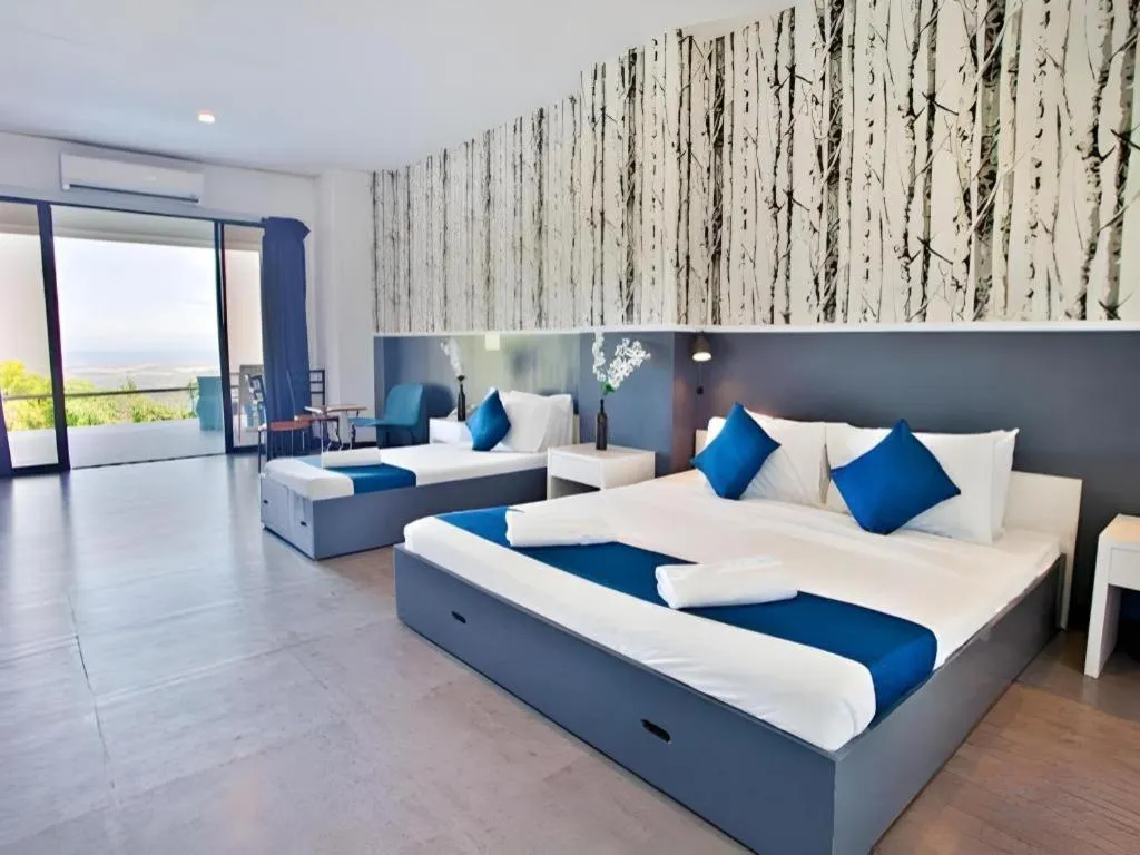 Bed in Ultra Winds Mountain Resort