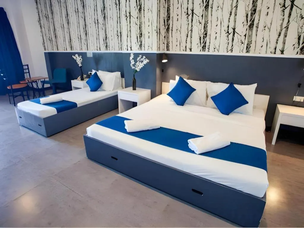 Bed in Ultra Winds Mountain Resort