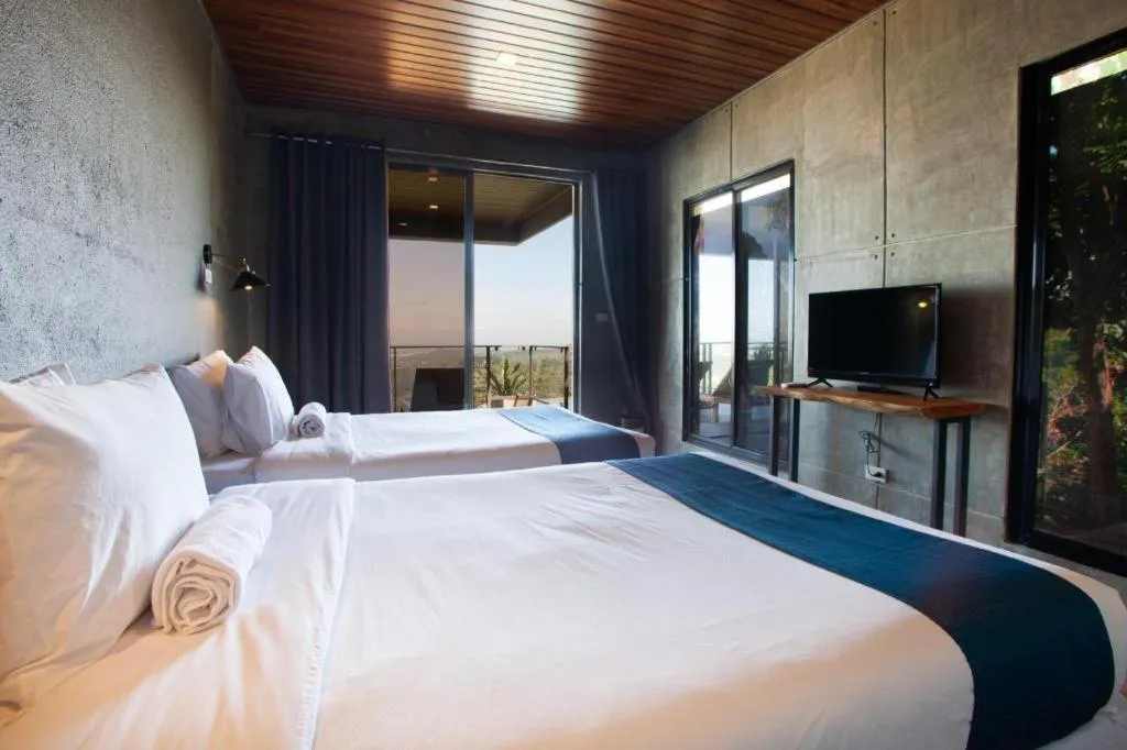 Bed in Ultra Winds Mountain Resort