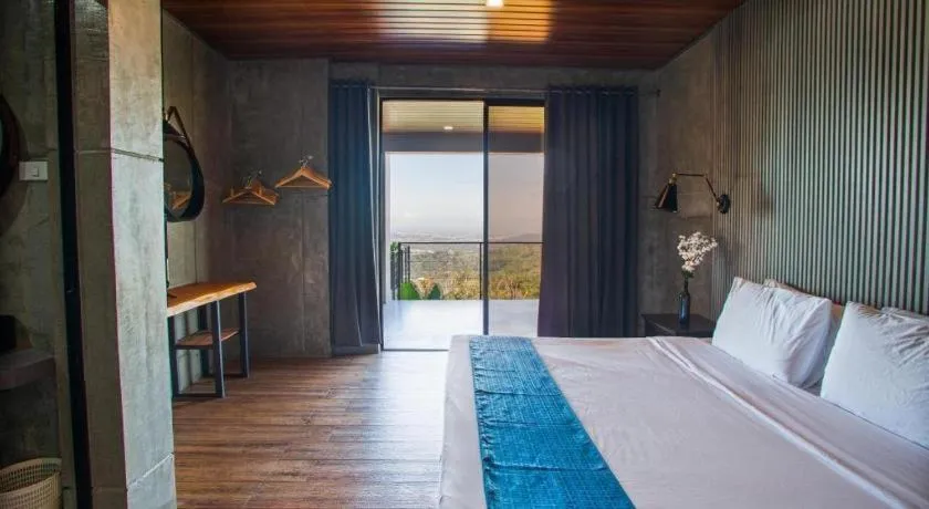 Bed in Ultra Winds Mountain Resort