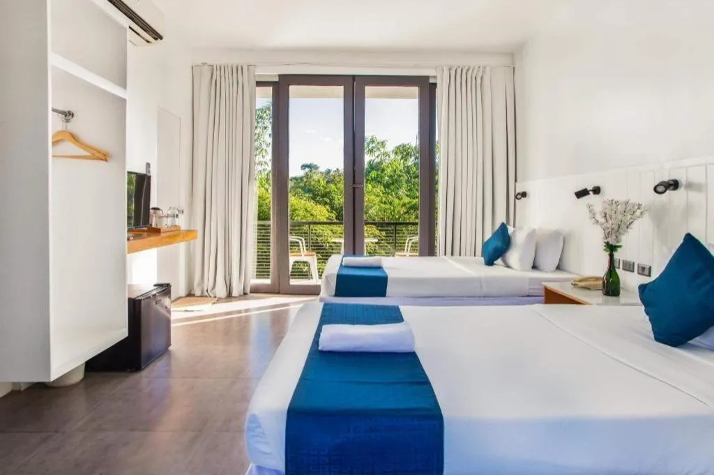 Bed in Ultra Winds Mountain Resort