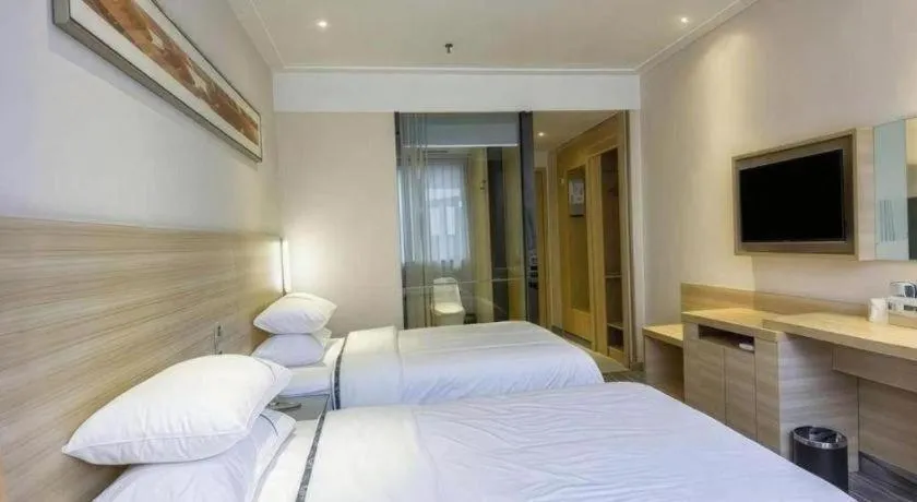 Bed in City Comfort Inn Nanchang Bayi Square Railway Station