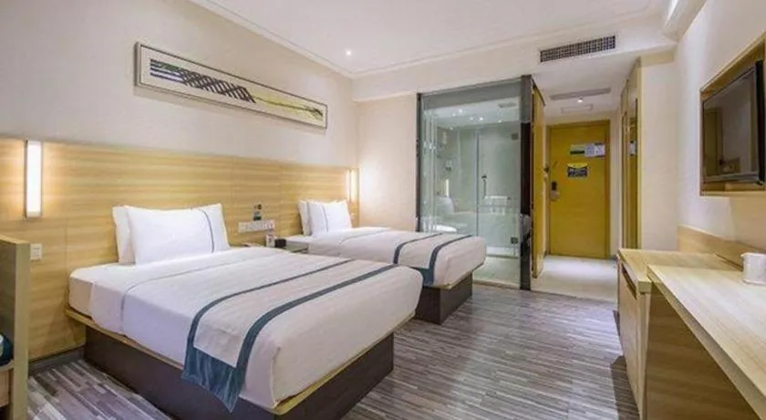 Bed in City Comfort Inn Nanchang Bayi Square Railway Station