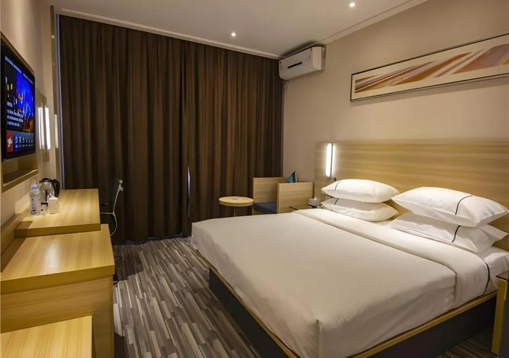 Bed in City Comfort Inn Nanchang Bayi Square Railway Station