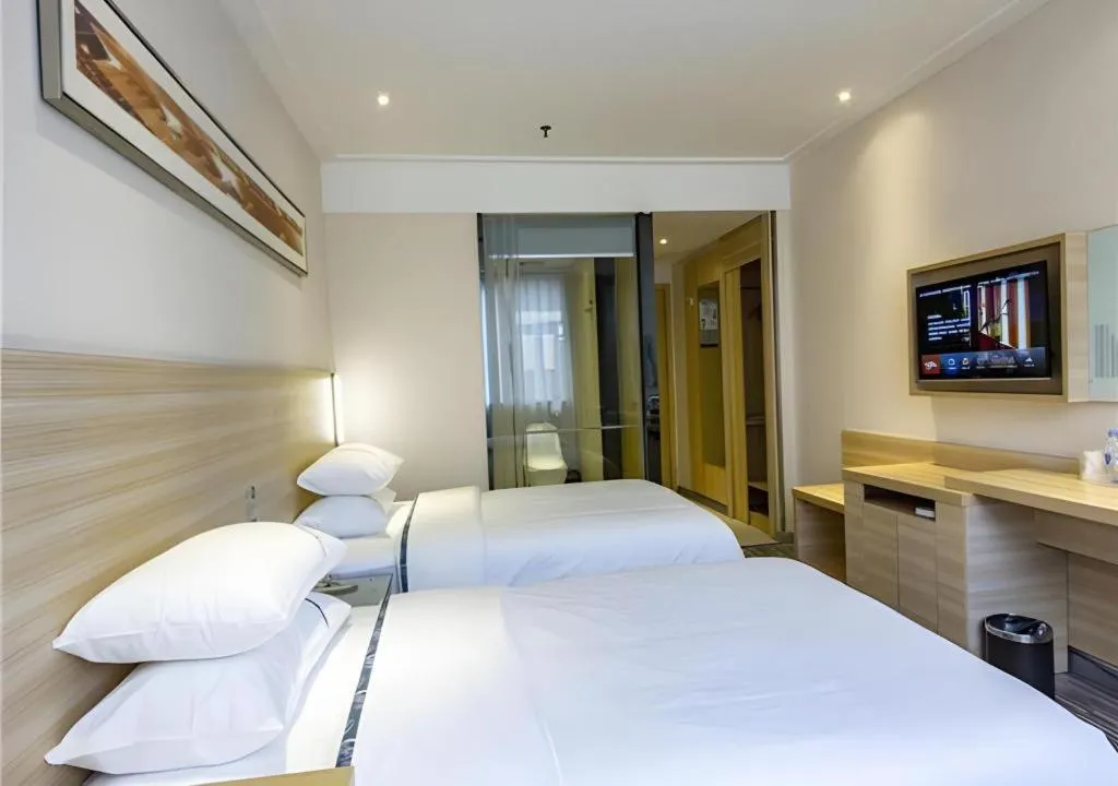 Bed in City Comfort Inn Nanchang Bayi Square Railway Station