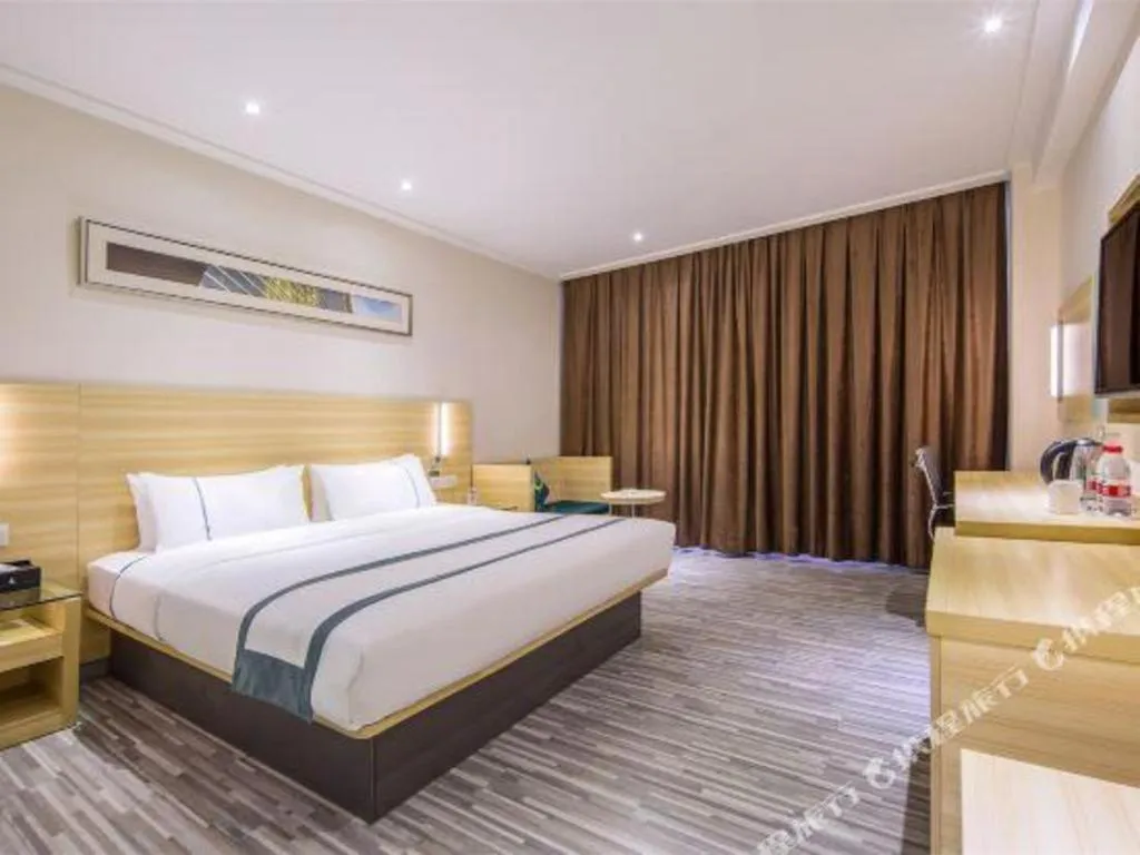 Bed in City Comfort Inn Nanchang Bayi Square Railway Station