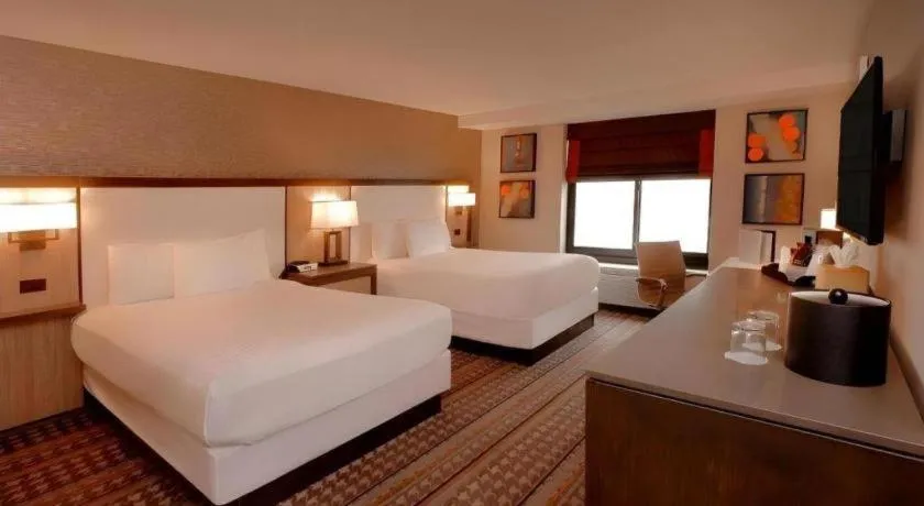 Bed in Blue Chip Casino Hotel Spa