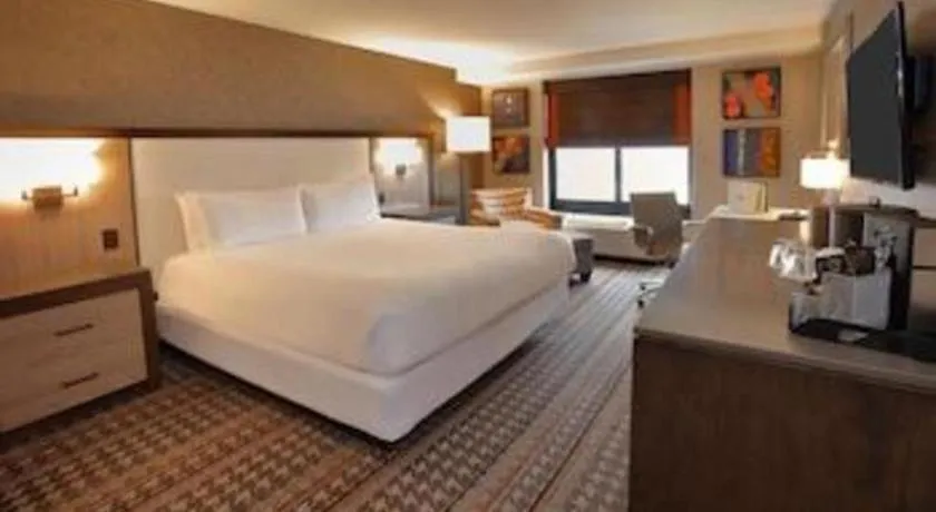 Bed in Blue Chip Casino Hotel Spa