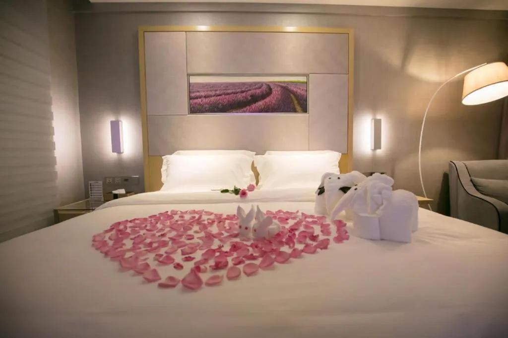 Bed in Lavande Hotels Yuxi Times Square