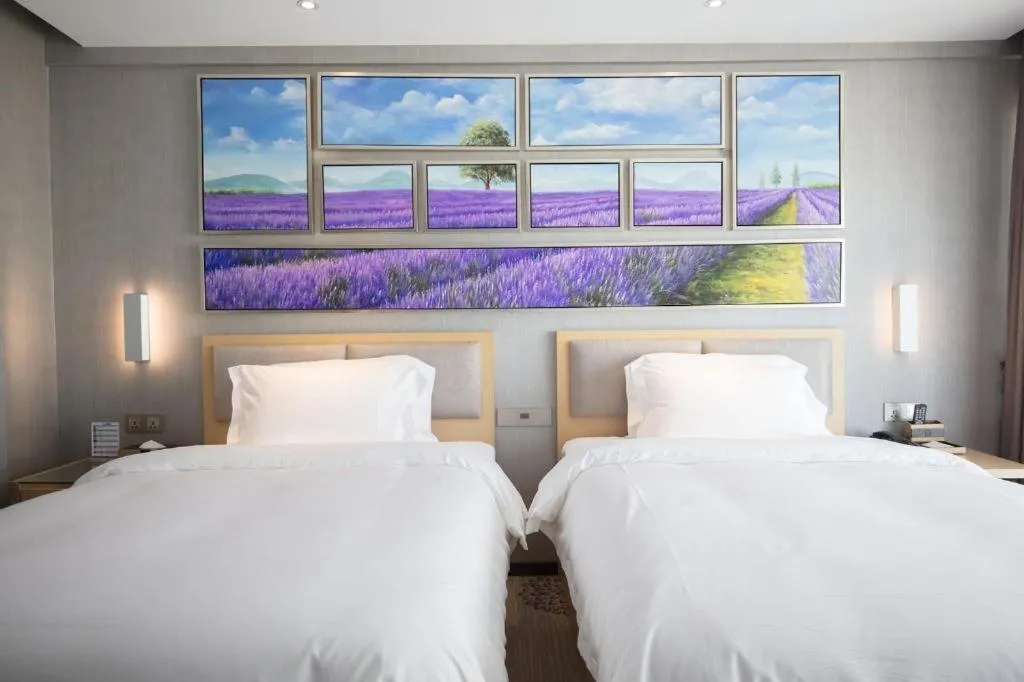 Bed in Lavande Hotels Yuxi Times Square