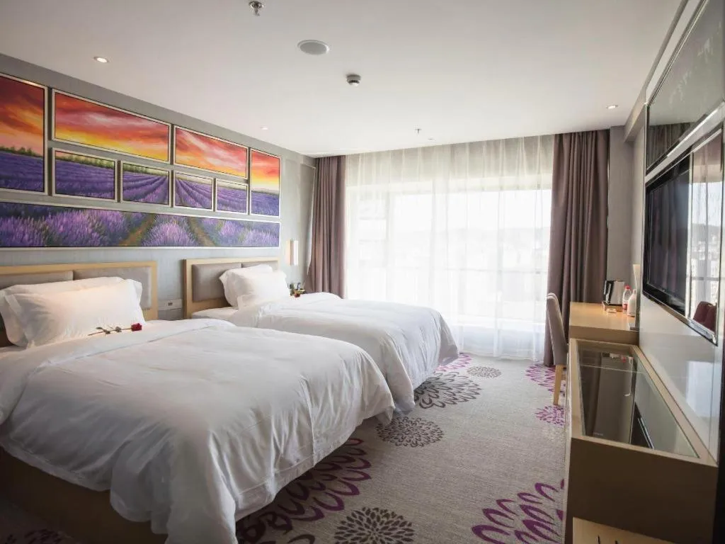 Bed in Lavande Hotels Yuxi Times Square