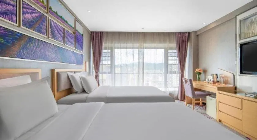Bed in Lavande Hotels Yuxi Times Square