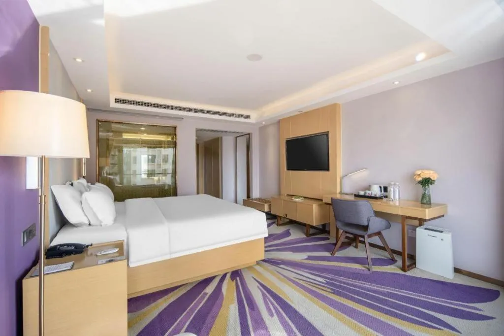 Bed in Lavande Hotels Yuxi Times Square