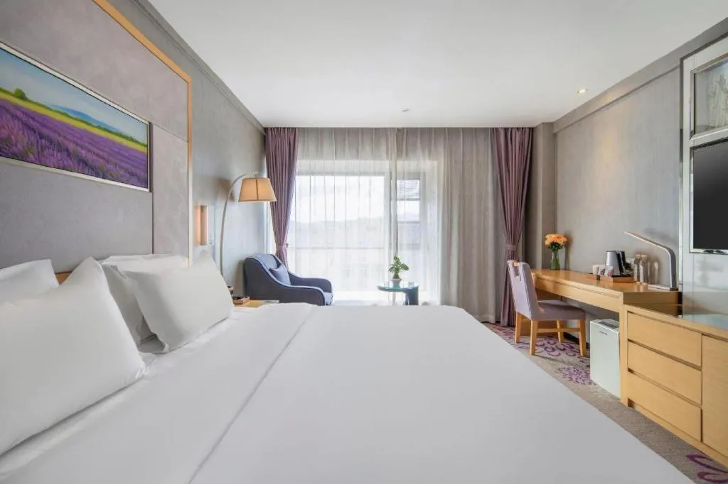 Bed in Lavande Hotels Yuxi Times Square