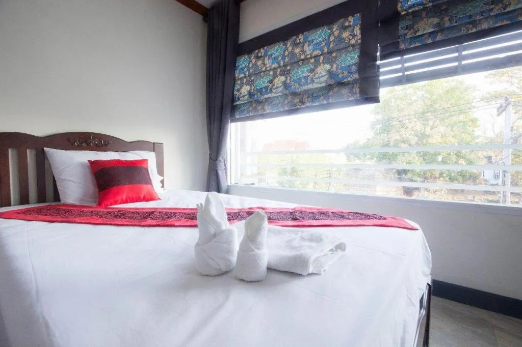 Bed in Sripoom Boutique House