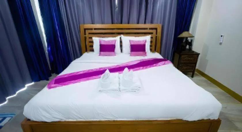 Bed in Sripoom Boutique House