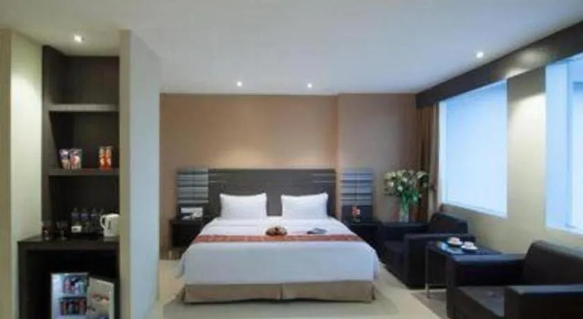 Bed in Aria Barito Hotel