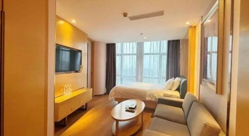 Bed in Lavande Hotel·Dongxing Port