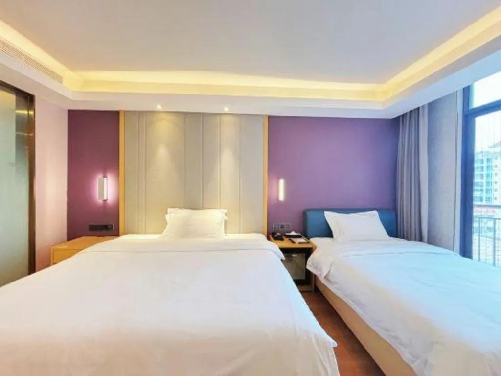Bed in Lavande Hotel·Dongxing Port