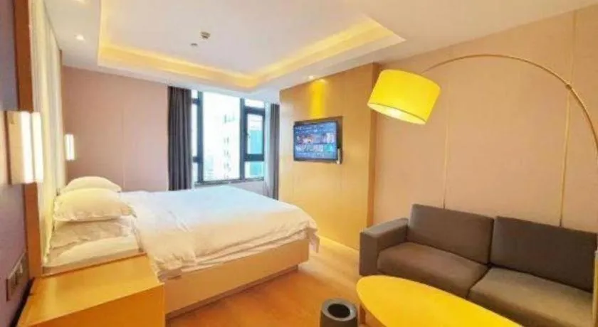 Bed in Lavande Hotel·Dongxing Port