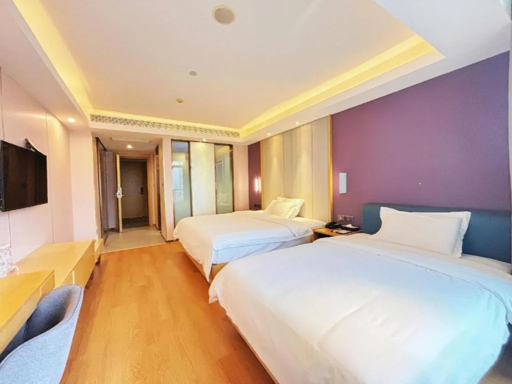 Bed in Lavande Hotel·Dongxing Port