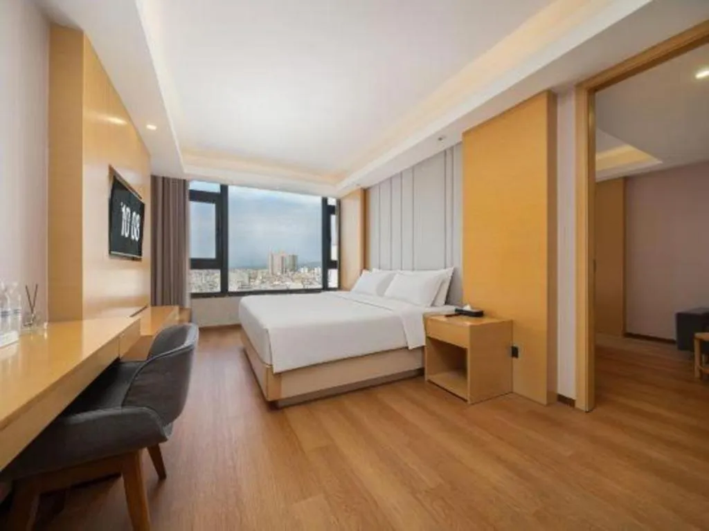 Bed in Lavande Hotel·Dongxing Port