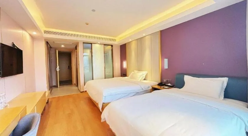 Bed in Lavande Hotel·Dongxing Port