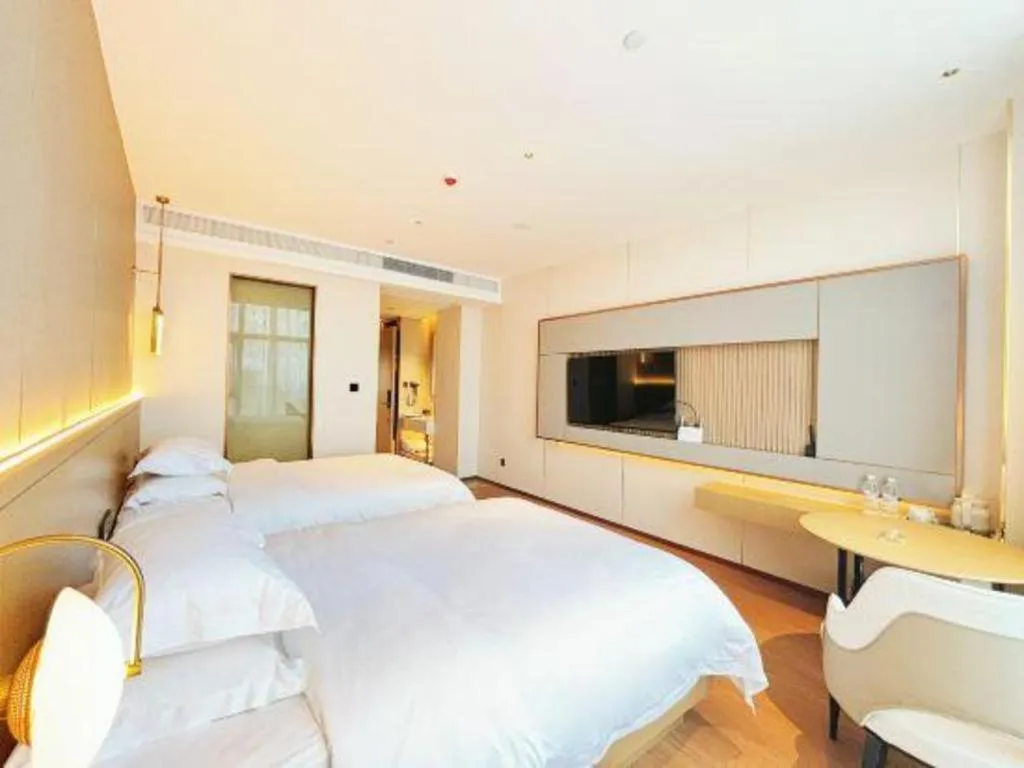 Bed in Lavande Hotel·Dongxing Port