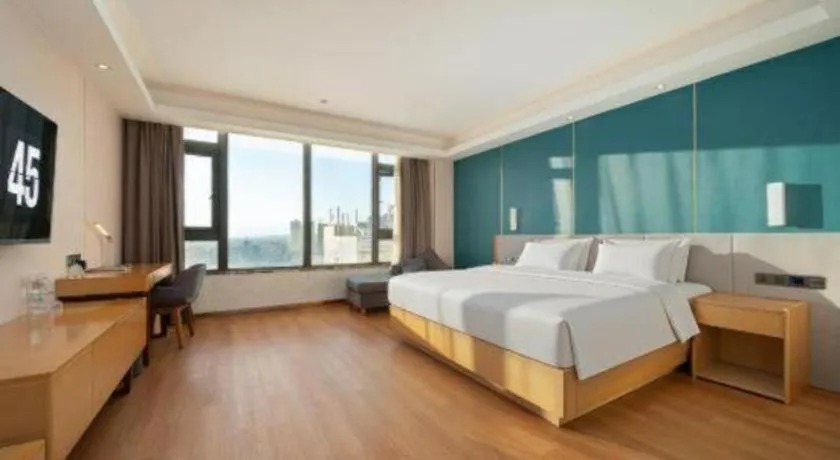 Bed in Lavande Hotel·Dongxing Port