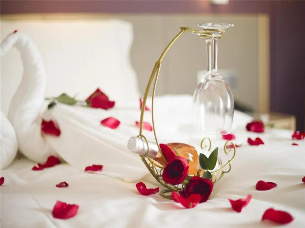 Bed in Lavande Hotel·Dongxing Port