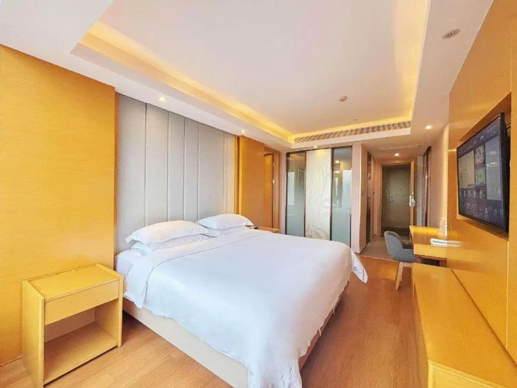 Bed in Lavande Hotel·Dongxing Port